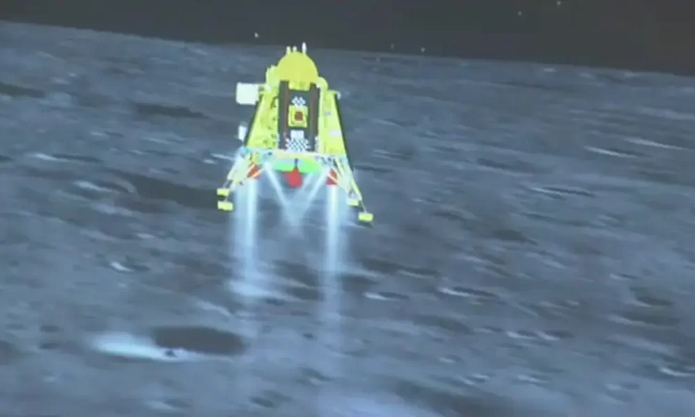 Chandrayaan Rover Comes Across Meter Diameter Crater On Moon S