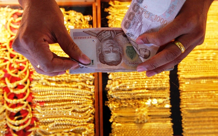 baht, Gold, Thailand trading, US dollar