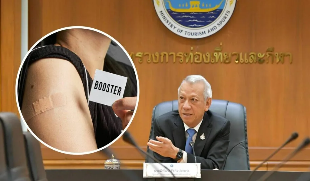 Thailand will Provide Free Covid-19 Booster Shots to Foreign Visitors