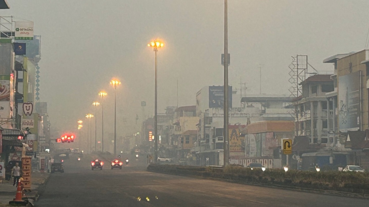 Toxic PM2.5 Dust Particles Plague Northern Thailand