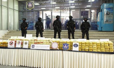 Police seize drugs in Thailand
