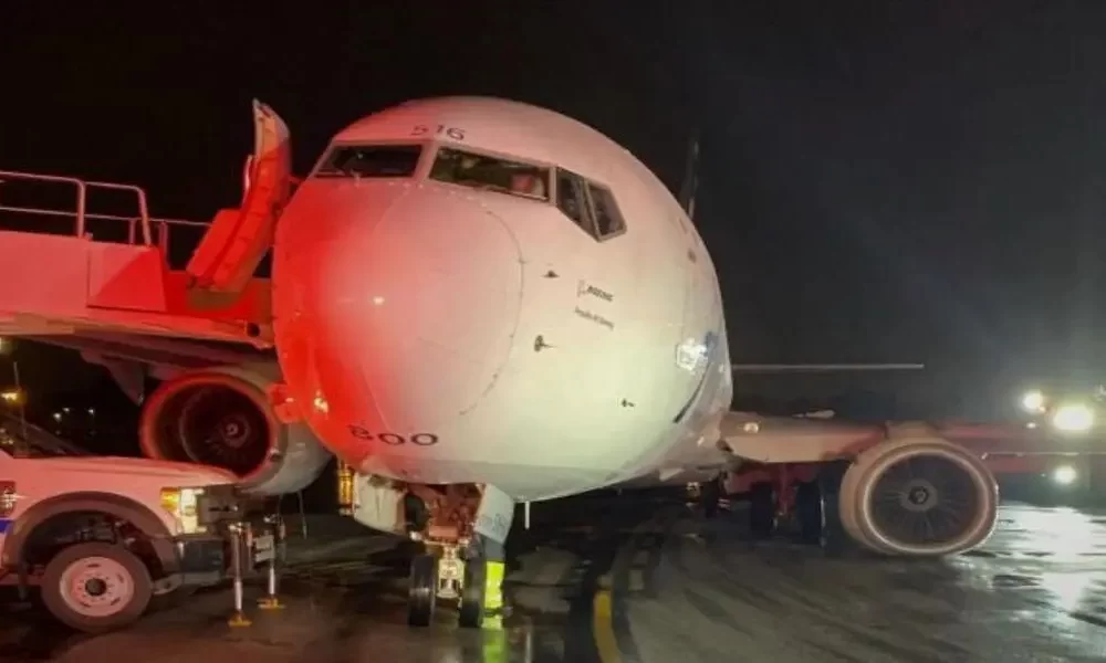 During Storm Hillary, Alaska Airlines Boeing 737 Suffers Extreme Damage