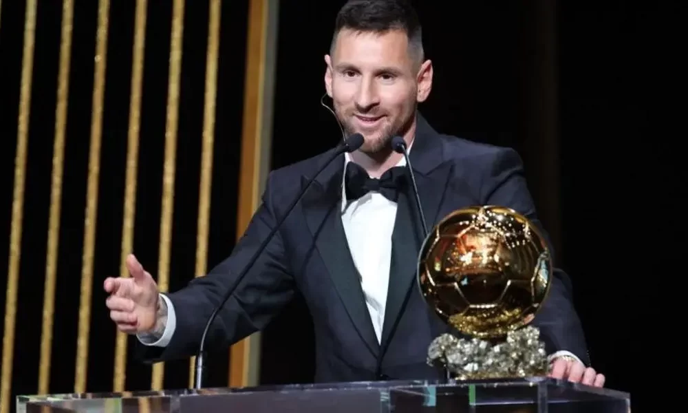 Lionel Messi Wins Eighth Ballon Dor As Jude Bellingham Claims Kopa Trophy Ctn News