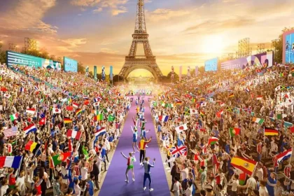 2024 Paris Olympics Spectacular Opening Ceremony in City Center