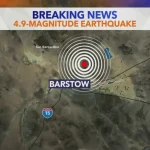 A 4.9 Magnitude Earthquake Shakes Southern California