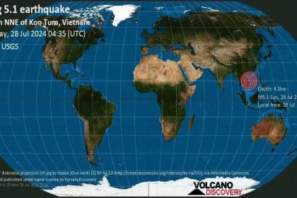 A 5.3-Magnitude Earthquake was Felt in Two Northeastern Thai provinces