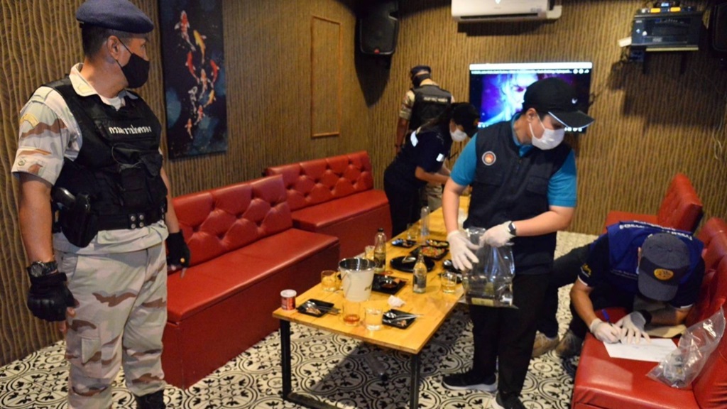 Drugs found in Chiang Rai Karaoke venue