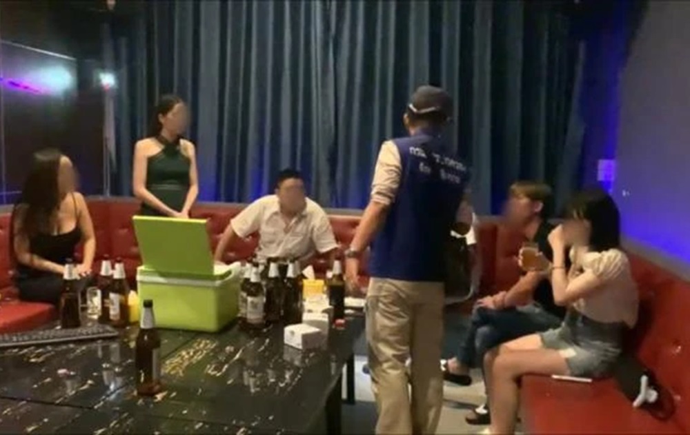 Chiang Rai Karaoke shop raid