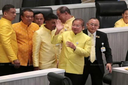 Newly Elected Thailand Senate Speaker Sworn In