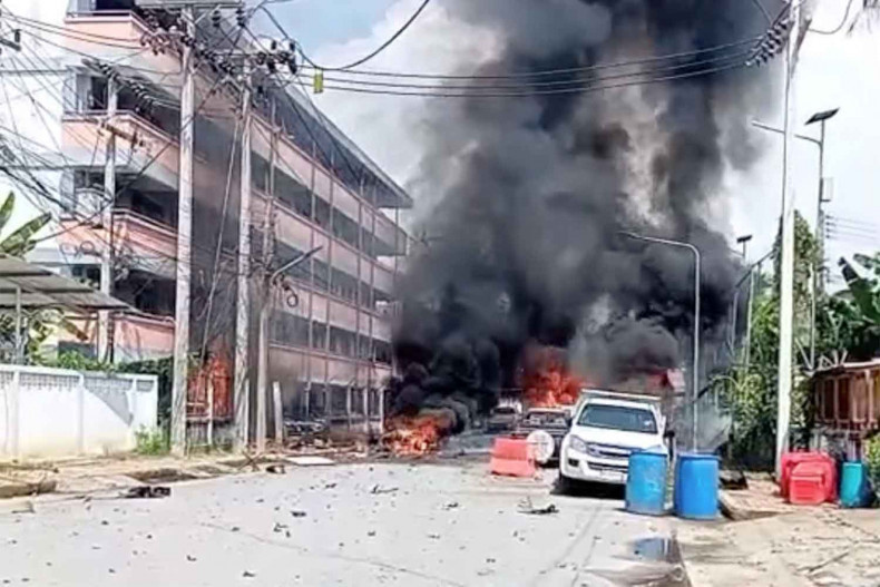 Bomb Blast Southern Thailand
