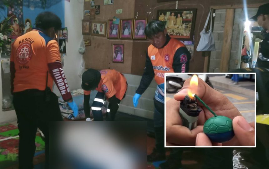 Police in Northern Thailand's Mae Hong Son province have arrested a man after he beat his wife unconscious then exploded a ping pong bomb in her mouth