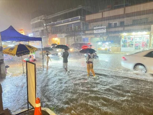 Flooding Mae Sai Chiang Rai