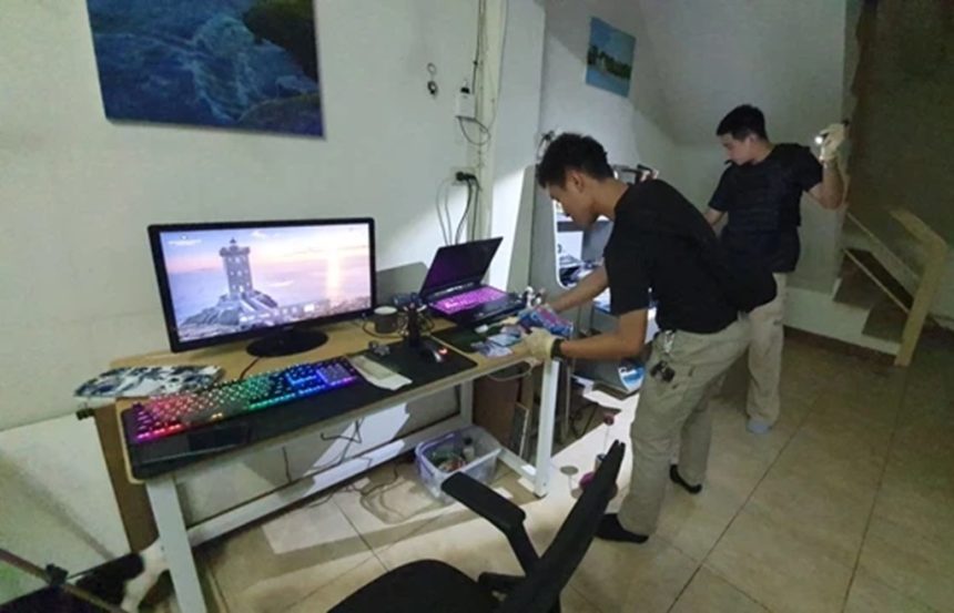 Chiang Rai Police Take Down Gambling Network