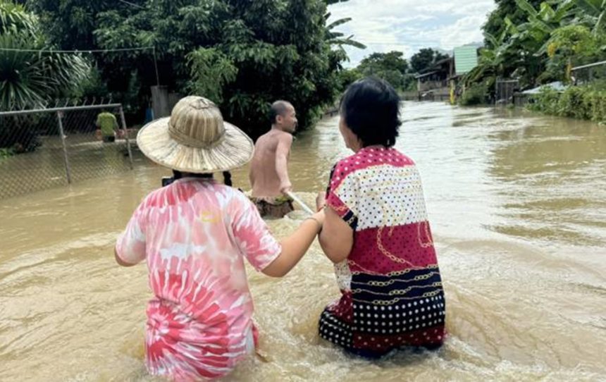 Chiang Rai Inundated with Flooding