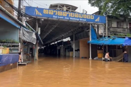 Floods Mae Sai, Chiang Rai