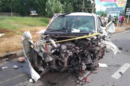 Speed Pickup Loses Control and Crashes into Another Pickup Killing 2