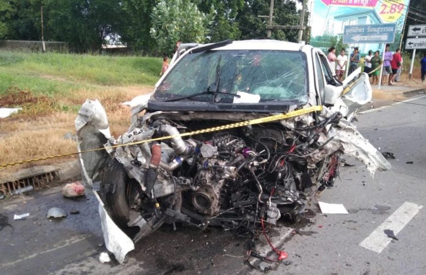 Speed Pickup Loses Control and Crashes into Another Pickup Killing 2