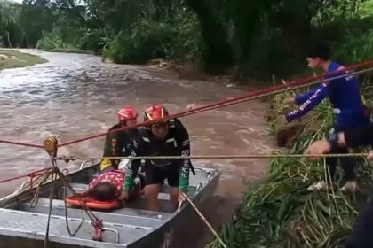 Lampang Rescue Workers Recover the Body of a 48 year-old woman