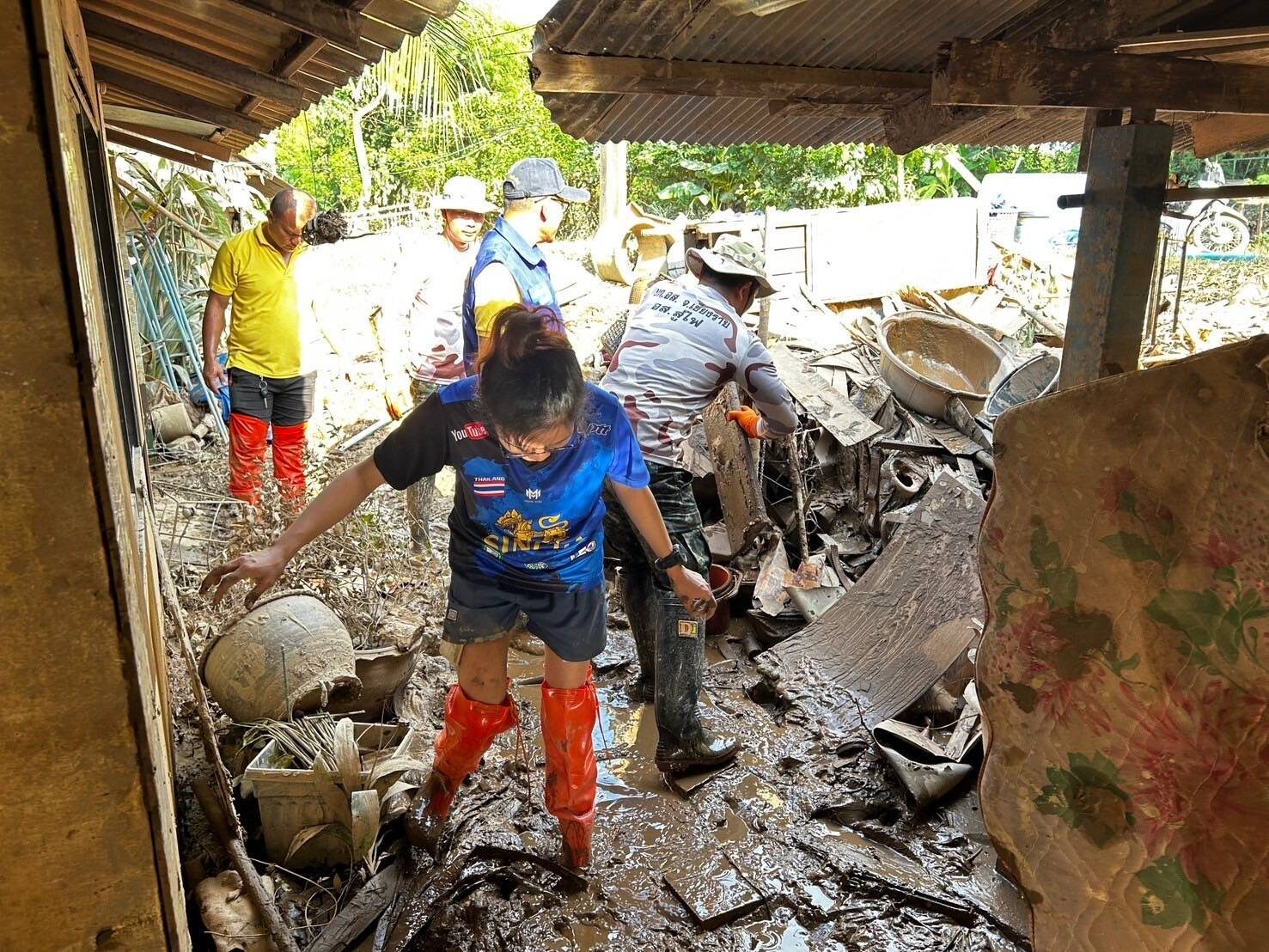 Chiang Rai flood recovery