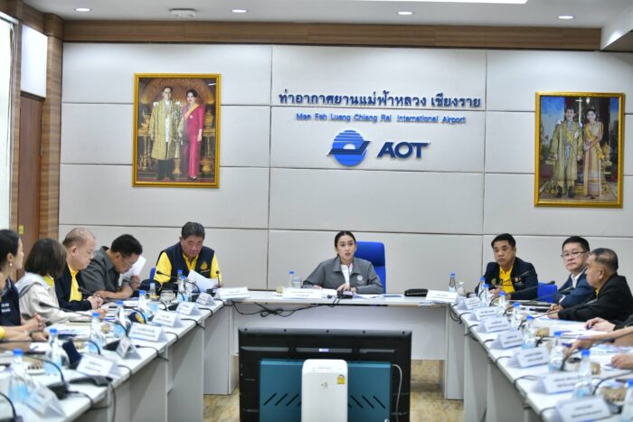 Prime Minister Paethongtarn Shinawatra chairs a flood relief meeting in Chiang Rai - CTN Image