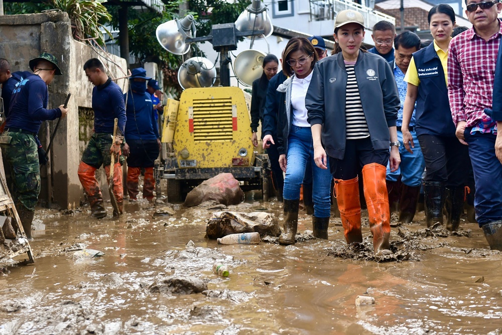 Prime Minister Paethongtarn Visits Mae Sai Chiang Rai