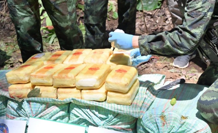 Meth seized Chiang Rai