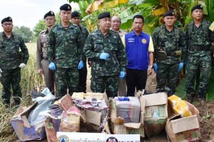 Pha Muang Task Force Sizes 1.1 Million Meth Pills in Mae Sai