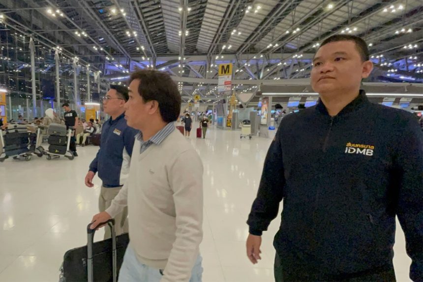 Police detain Filipino jewel thief at Suvarnabhumi airport in Bangkok