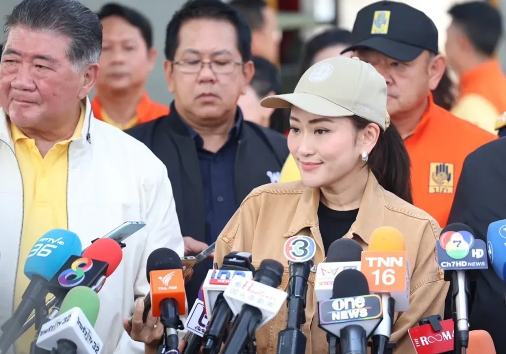 Prime Minister Paethongtarn talks to the Media in Chiang Rai - CTN Image