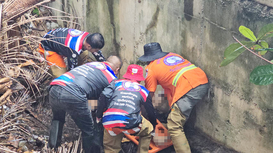 Russian tourist’s body is found in a canal near the Naga statue in front of Karon Beach