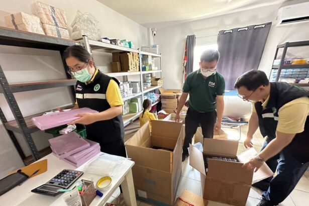 Chiang Rai Police Seize Illegal Medical Supplies Worth 5 Million Baht