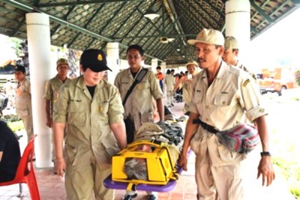 Volunteer Defence, flooding, north, Thailand