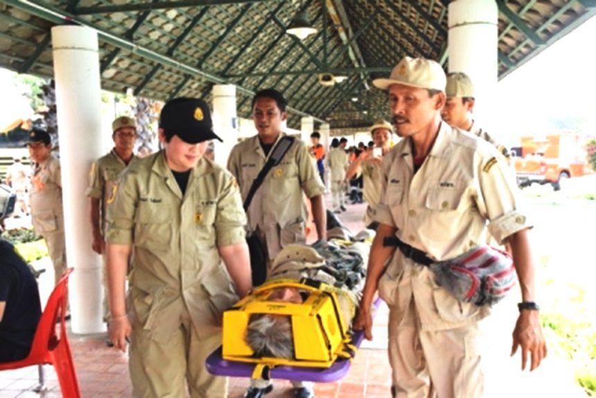 Volunteer Defence, flooding, north, Thailand