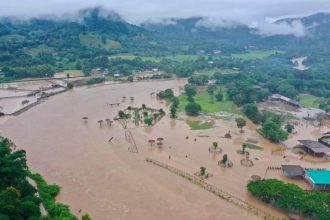 Elephants Sanctuary Flooded in Chiang Mai