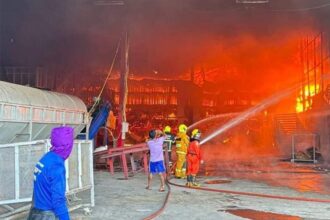 Logan Factory Fire Chiang Rai