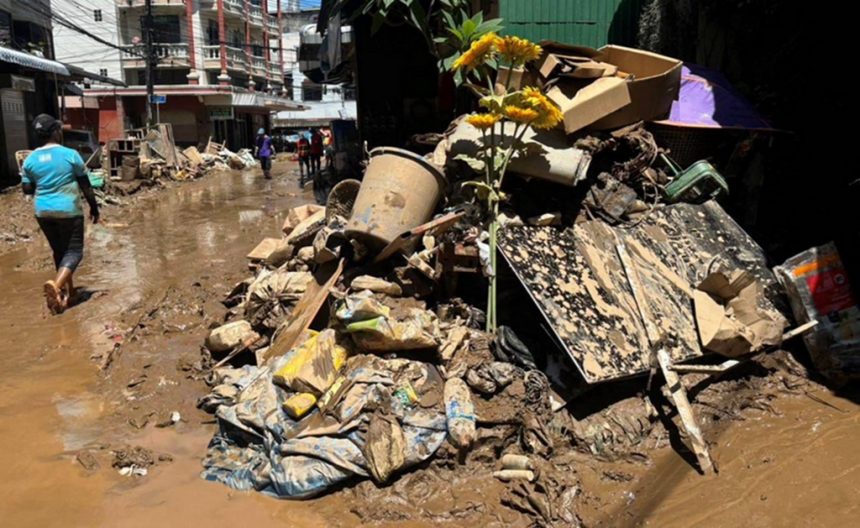 Chiang Rai Flood Damage