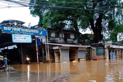 Flooding Joy Market Mae Sai Chiang Rai