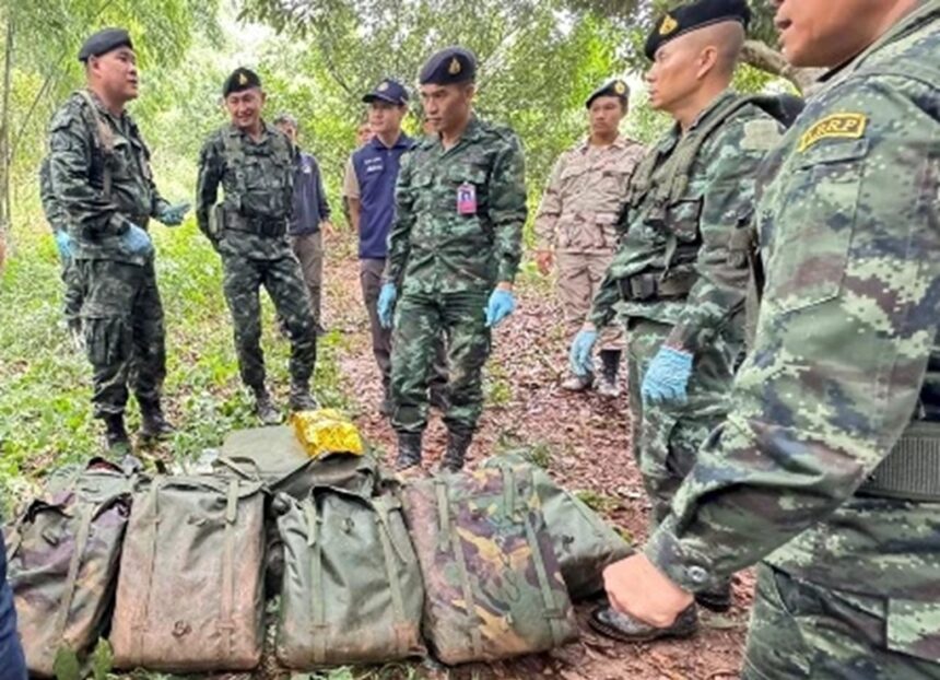 Soldiers Crystal Meth Chiang Rai