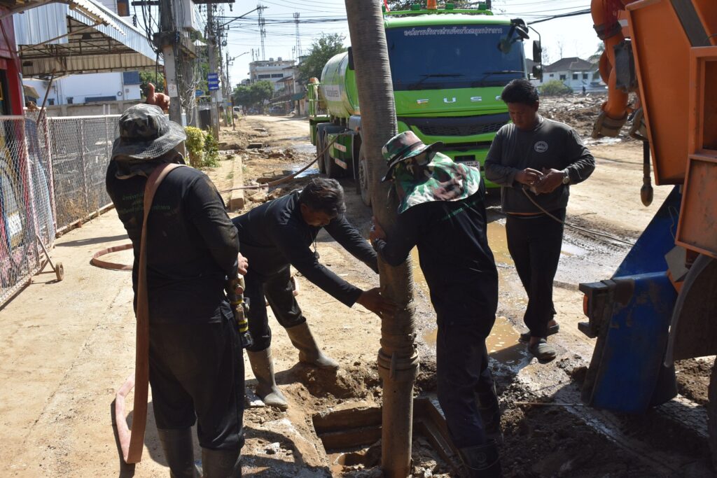 Suction Trucks, Mae Sai, Chiang Rai