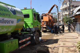 Pumper Trucks, Mae Sai, Chiang Rai