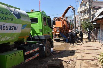 Pumper Trucks, Mae Sai, Chiang Rai