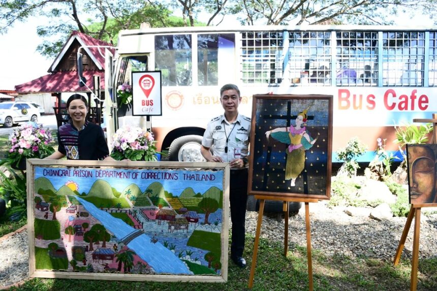 Chiang Rai Prison Bus Cafe Project