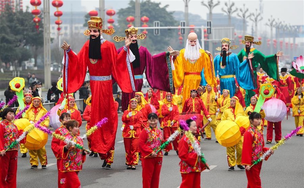 New Year painting festival held in Mianzhu, Sichuan 