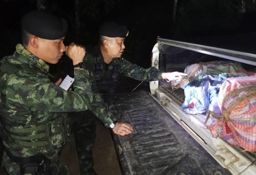 Chiang Rai Authorities Seize 1,500Kg of Crystal Meth