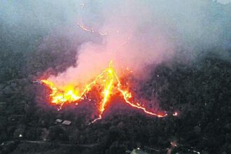 Forest Fires In Northeastern Thailand