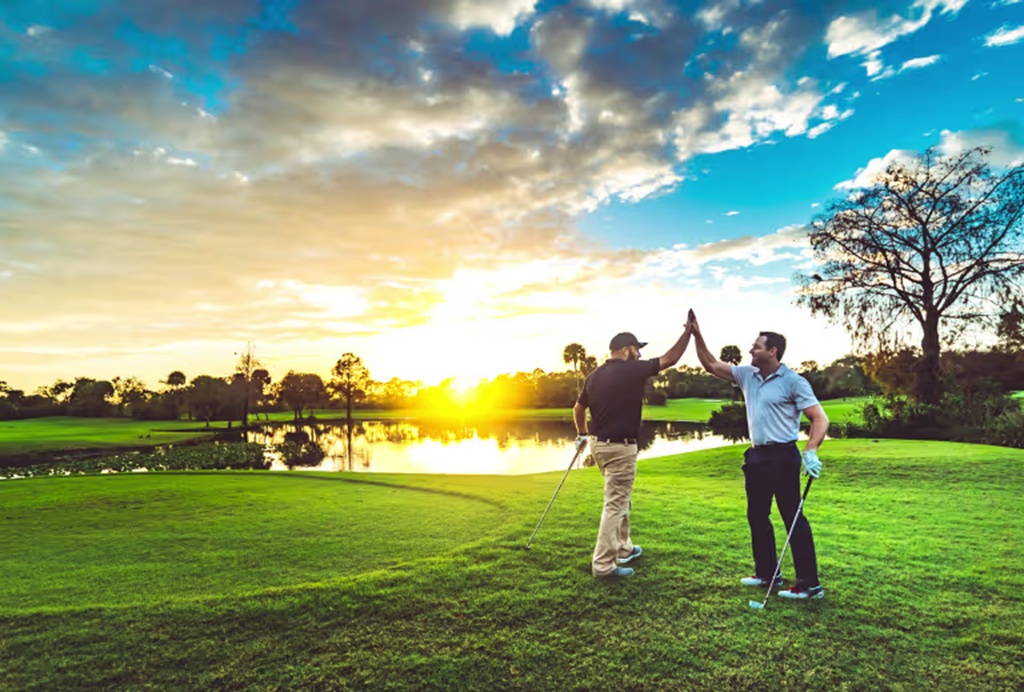 Golfing West Palm Beach