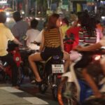 Indian Tourist Being Slapped by Young Motorcyclists in Pattaya