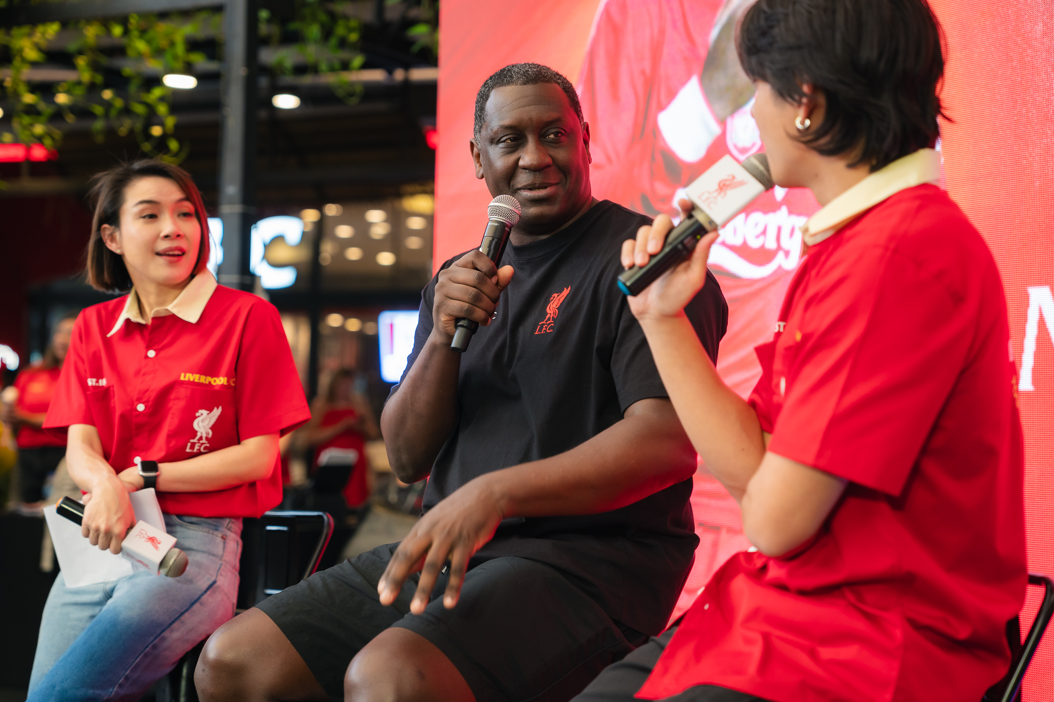 Former Red Emile Heskey Launches LFC’s International Retail Conference in Thailand