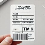 Thailand to Implement Digital TM6 Immigration Form