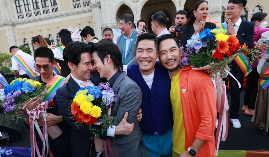 Thailand Legalizes Same-Sex Marriage Over 100 Couples to Celebrate in Bangkok